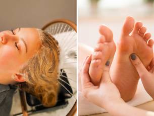 Japanese head spa (60 min) + evt. voet- en onderbeenmassage (15 min)