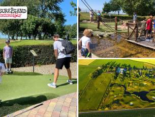 15-holes Adventure Golf bij Akkermans Leisure & Golf