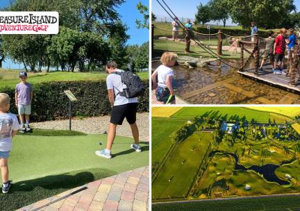 15-holes Adventure Golf bij Akkermans Leisure & Golf