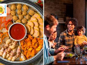 Partypan (70 stuks) om af te halen