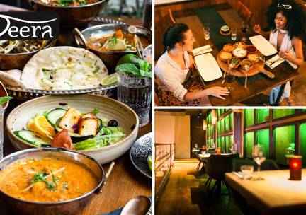 Indiaas 2- of 3-gangendiner Ã  la carte bij Restaurant Veera