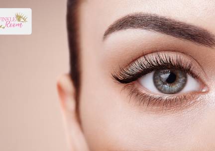 Powder brows + nabehandeling of wimperlift + tint