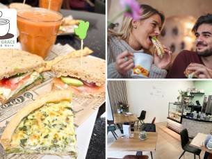 Lunchplank bij Cup of Grace