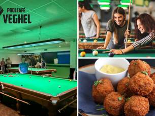 2 uur poolen + 8 bitterballen