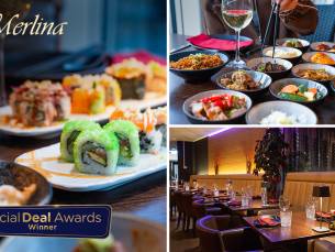 All-You-Can-Eat sushi + dessert bij Restaurant Merlina
