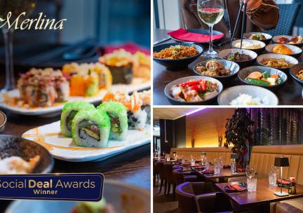 All-You-Can-Eat sushi + dessert bij Restaurant Merlina