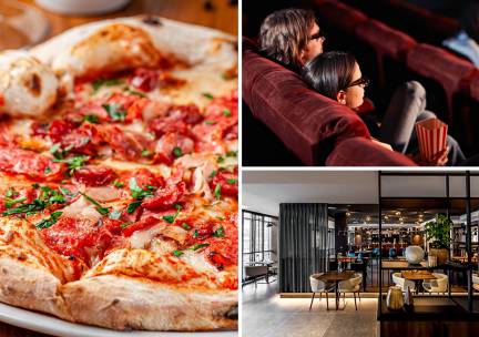 3-gangen diner Ã  la carte + evt. film bij Trattoria Culaccino