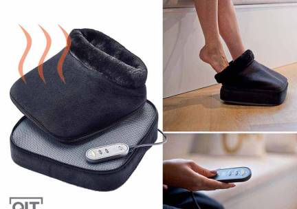 QLT 2-In-1 Elektrische Warmte- En Massageapparaat - Tegen Pijntjes En Ter O ...