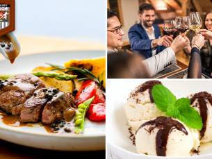 3-gangendiner van de chef bij Restaurant Bertram