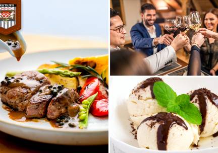 3-gangendiner van de chef bij Restaurant Bertram