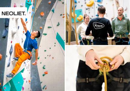 Klimcursus (4 lessen) + 1 maand vrij klimmen incl. 1 groepstraining per week