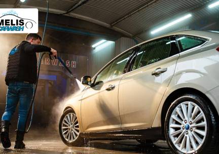 Uitgebreide autowasbeurt bij Melis Carwash