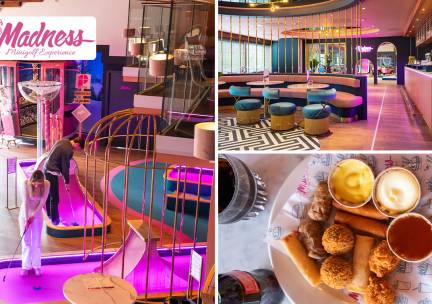 Entree Madness Minigolf Experience + evt. snacks