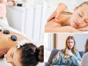 Hotstone- of ontspanningsmassage (60 min) of NEI-therapie