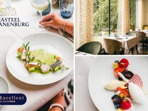 3-gangenlunch van de chef of 5-gangendiner van de chef bij Kasteel De Vanenburg
