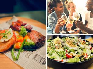 3-gangen keuzediner bij Grand CafÃ© Eten & Zo