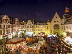 Kerstmarkt Koblenz! ???? Genieten van een magisch winterparadijs aan de Rijn incl. ontbijt en diner!