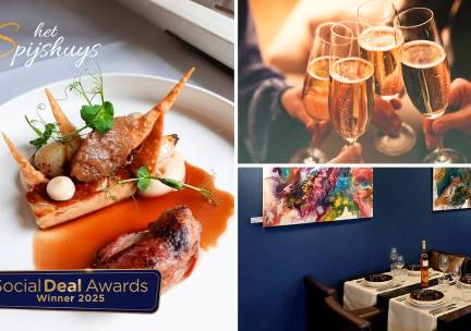 Lunchproeverij + bubbels bij Het Spijshuys