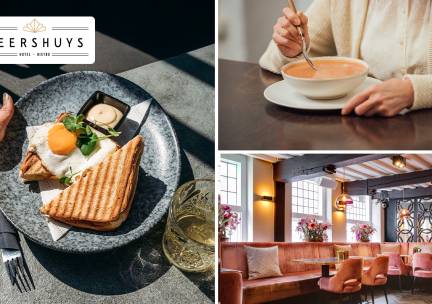 2-gangen keuzelunch bij Bistro 't Keershuys