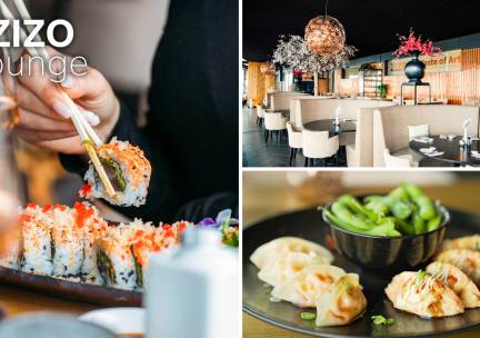 3-gangen shared dining-diner bij ZIZO Lounge