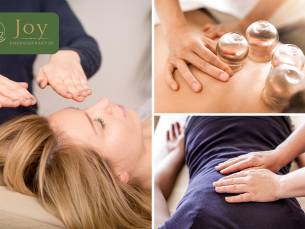 Reikibehandeling (60 min), cupping (60 min) en/of TTC-behandeling (90 of 120 min)