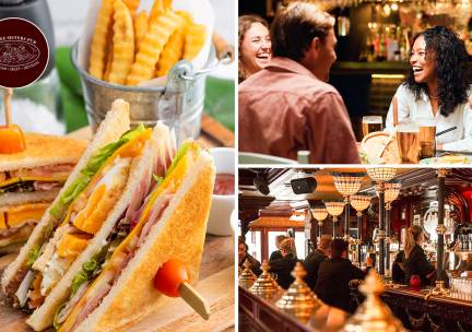 2-gangen keuzelunch bij Three Sisters Pub Den Haag