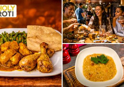 Surinaamse 2-gangen keuzelunch of -diner voor dine-in of om af te halen