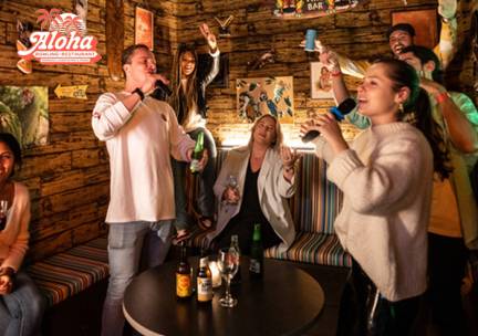 Karaoke bij Aloha in Amsterdam