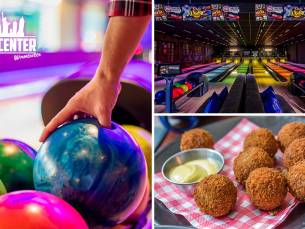 Bowlen (1 uur) voor 2 tot 7 personen + portie bitterballen