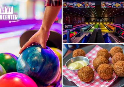 Bowlen (1 uur) voor 2 tot 7 personen + portie bitterballen