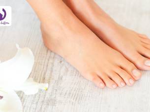 Voetverzorging + nagellak (45 min)
