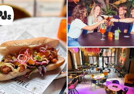 2-gangen keuzelunch bij PJs Restaurant in hartje Groningen
