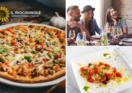 3- of 4-gangen keuzediner bij Il Miogirasole