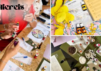 Workshop essentiële oliën + DIY-parfumroller (2 uur)