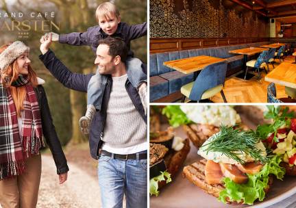 Wandelarrangement + warme drank + 2-gangenlunch bij Grand Café Hotel Karsten