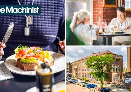 12-uurtje of 2-gangen keuzelunch aan de haven van Rotterdam