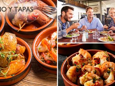 5-gangen tapasdiner bij Vino y Tapas