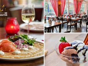 Pannenkoek + soep of nagerecht + evt. broodje bij Pannenkoekenhuis De Boskabouter