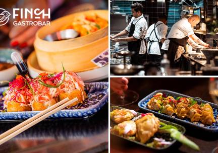 2- of 3-gangen keuzelunch bij Finch Gastrobar