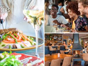 2-gangen keuzelunch bij Grand CafÃ© Rutgers