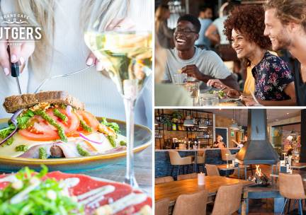 2-gangen keuzelunch bij Grand CafÃ© Rutgers