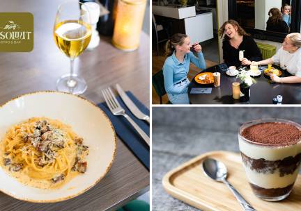 3-gangendiner à la carte bij Absoluut Bistro & Bar
