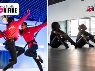 Bungee Super Fly Workshop of 1 maand onbeperkt dansen bij Dance Studio On Fire