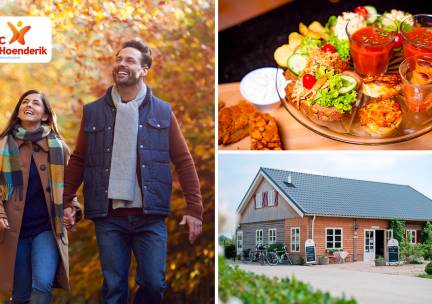 2-gangen keuzelunch + evt. wandel- of fietsarrangement