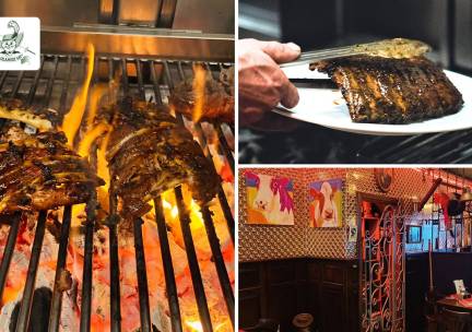 Onbeperkt spareribs + groenten + knoflooksaus bij Bistro de Gelaarsde Kat