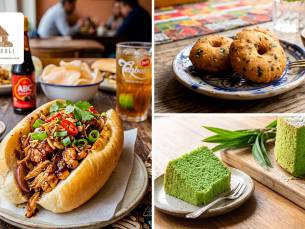 Broodje naar keuze + bara naar keuze + lekkernij voor afhaal of dine-in