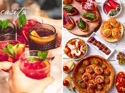 Spaanse borrelplank + cocktail naar keuze bij La Casita