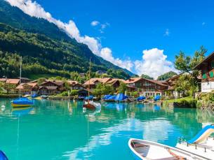 De Zwitserse meren op het gemak