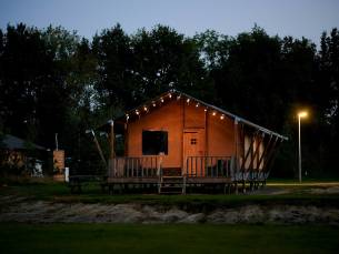 Luxe Safaritent aan het water | 6 personen