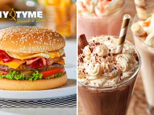 Burger naar keuze + milkshake bij AnyTyme